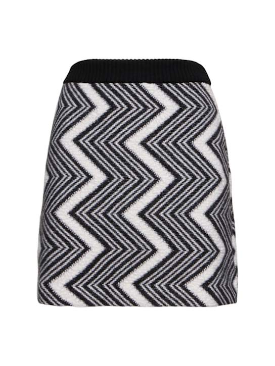 Missoni: Wool knit mini skirt - women_0 | Luisa Via Roma