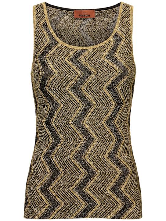 Missoni: Lurex sleeveless top - women_0 | Luisa Via Roma