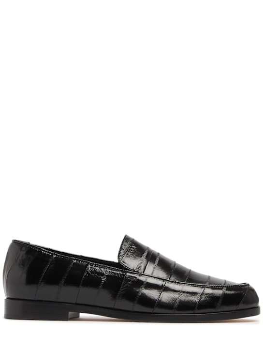 Legres: 20mm Eel leather loafers - women_0 | Luisa Via Roma