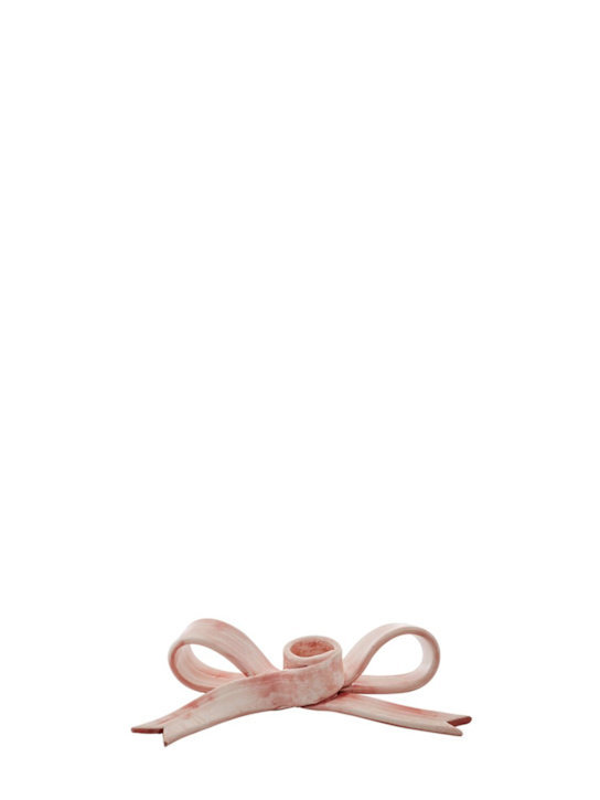 Bitossi Home: Bow candle holder - ecraft_0 | Luisa Via Roma