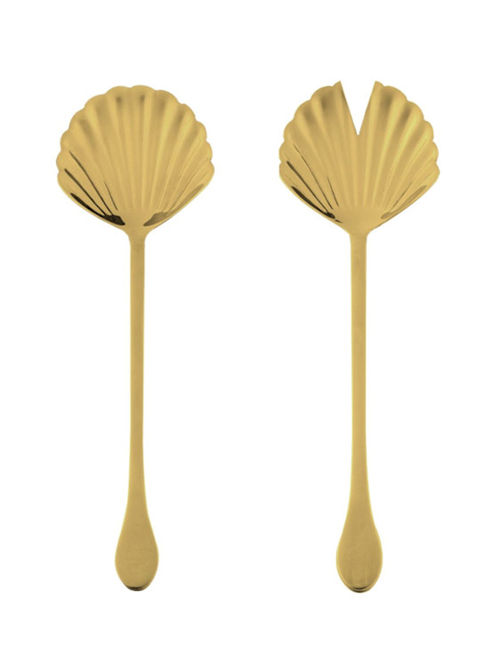 Bitossi Home: Set di posate per insalata Marina - Oro - ecraft_0 | Luisa Via Roma