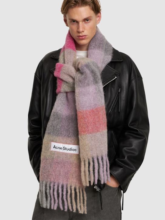 Acne Studios: Sciarpa in misto alpaca - women_1 | Luisa Via Roma