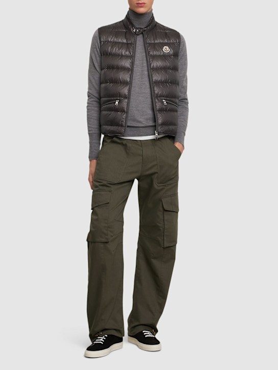 Moncler: Daunenweste aus Nylon „Gui“ - men_1 | Luisa Via Roma