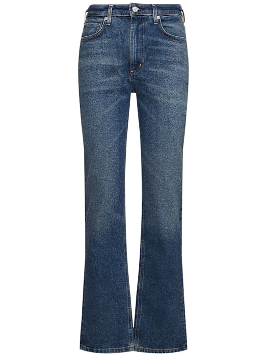 CITIZENS OF HUMANITY: Jeans dritti Zurie a vita alta - Blu - women_0 | Luisa Via Roma