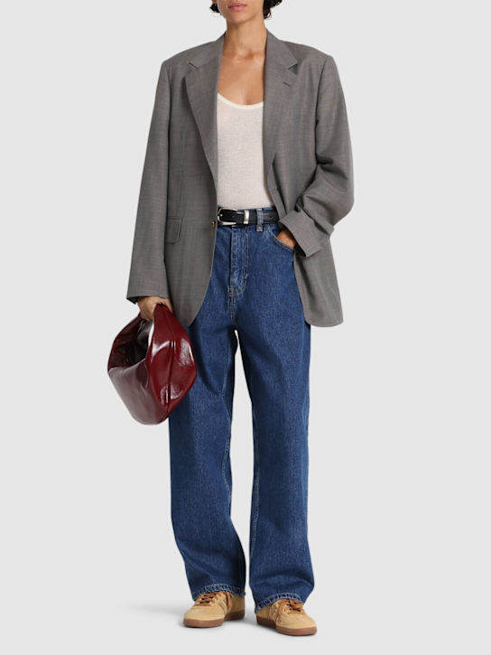 Carhartt WIP: Brandon cotton denim jeans - women_1 | Luisa Via Roma