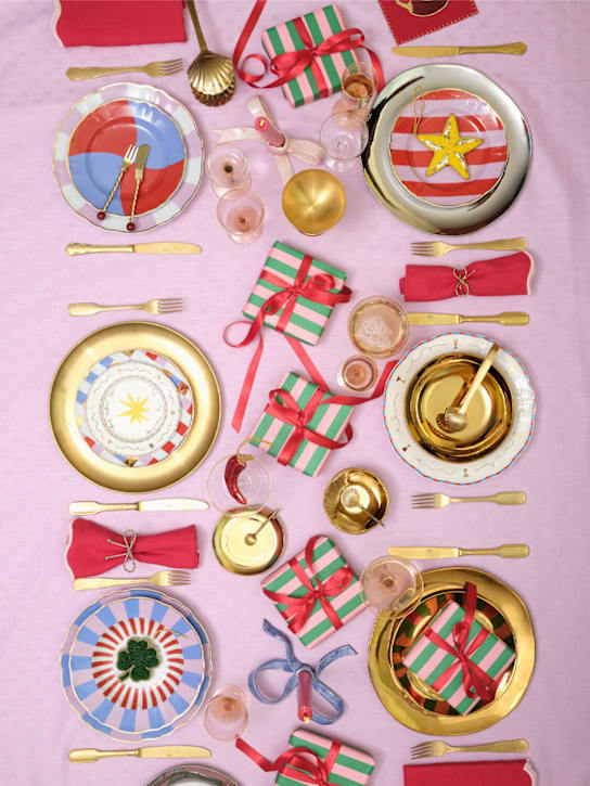 Bitossi Home: Torchon dessert fork set - ecraft_1 | Luisa Via Roma