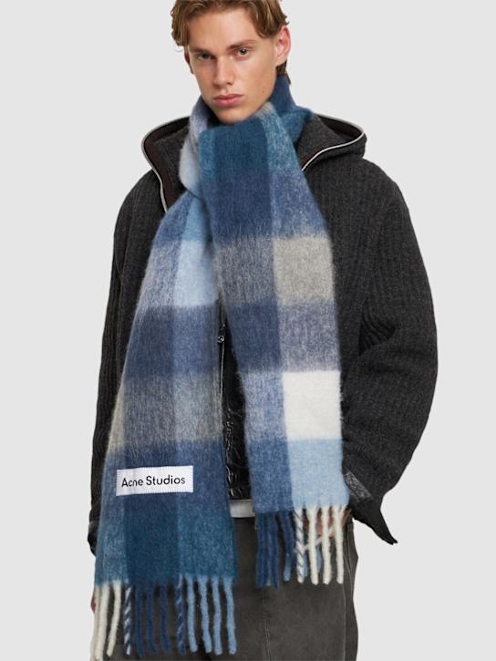Acne Studios: Vally alpaca blend scarf - men_1 | Luisa Via Roma