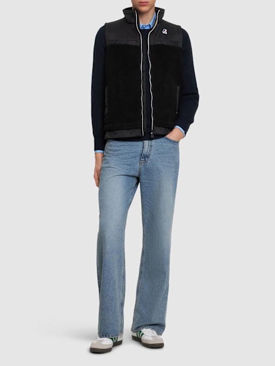 K-Way: Le Vrai 3.0 Jile Orsetto fleece vest - men_1 | Luisa Via Roma