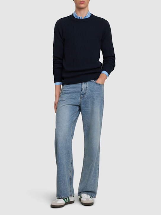 K-Way: Verin wool blend crewneck sweater - men_1 | Luisa Via Roma