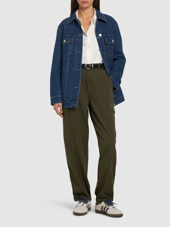 Carhartt WIP: Collins cotton pants - women_1 | Luisa Via Roma