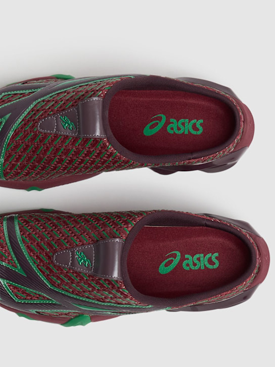 Asics: Novalis Gel-Styrax sneakers - Dahlia/Green - women_4 | Luisa Via Roma
