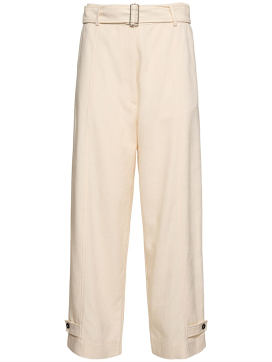 Tailored viscose blend wide pants - Thumbnail 1