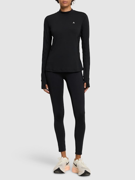 Nike: Camiseta deportiva con manga larga - women_1 | Luisa Via Roma