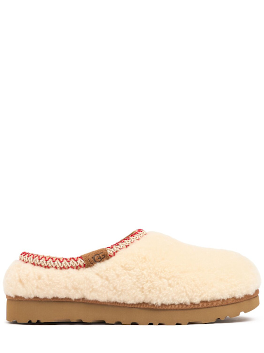 Ugg: Sandali Cozetta Curly 20mm - Beige - women_0 | Luisa Via Roma