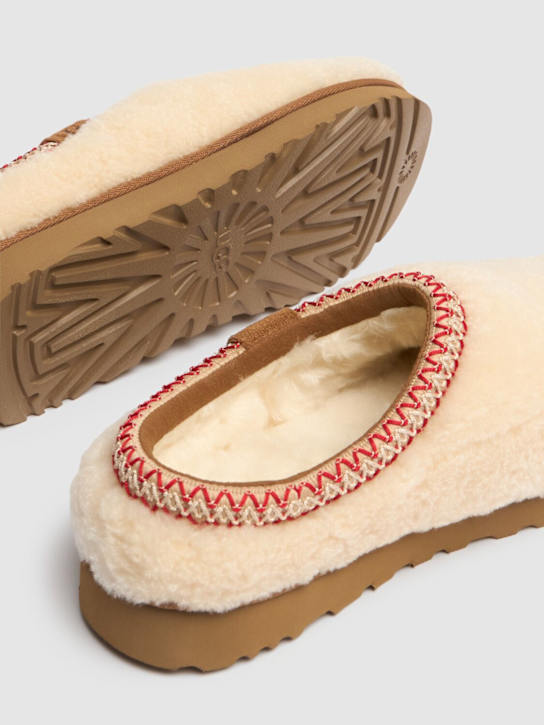 Ugg: 20mm Tasman Maxi Curly loafers - Beige - women_3 | Luisa Via Roma