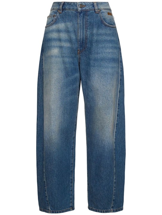 MSGM: Jeans baggy - women_0 | Luisa Via Roma