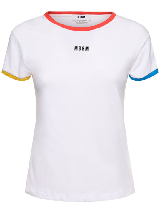Logo jersey t-shirt - Thumbnail 1