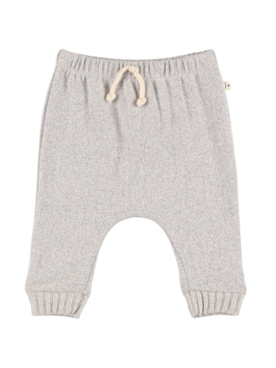 1 + IN THE FAMILY: Cotton blend sweatpants - Grey - kids-boys_0 | Luisa Via Roma