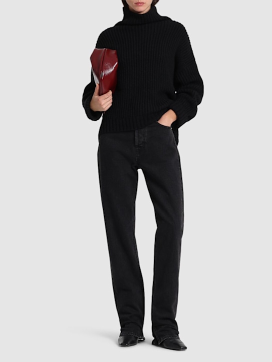 ANINE BING: Sydney wool blend sweater - women_1 | Luisa Via Roma