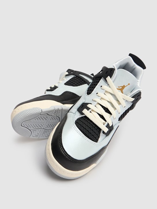 Jordan: Jordan 4 Retro sneakers - Pure Platinum - kids-boys_1 | Luisa Via Roma
