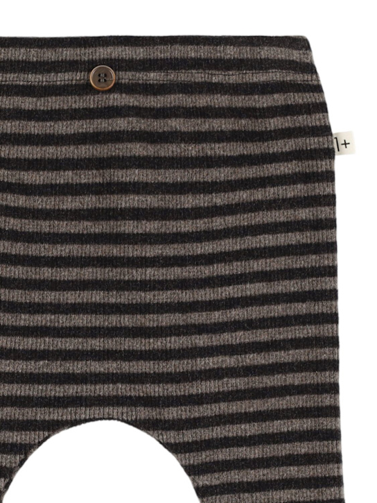 1 + IN THE FAMILY: Striped cotton blend jersey pants - kids-boys_1 | Luisa Via Roma