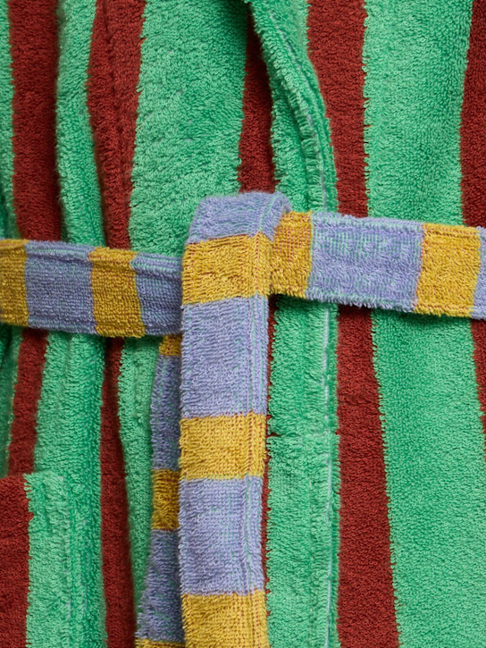 Dusen Dusen: Nicolas Stripe cotton bathrobe - men_3 | Luisa Via Roma