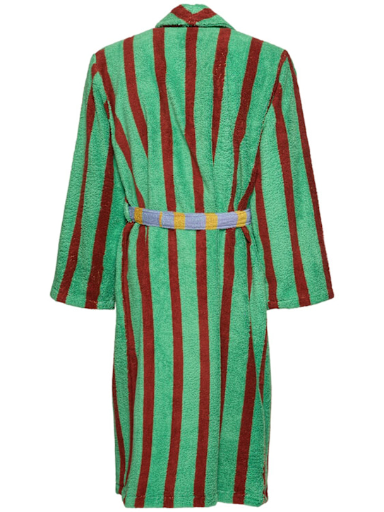 Dusen Dusen: Nicolas Stripe cotton bathrobe - men_1 | Luisa Via Roma