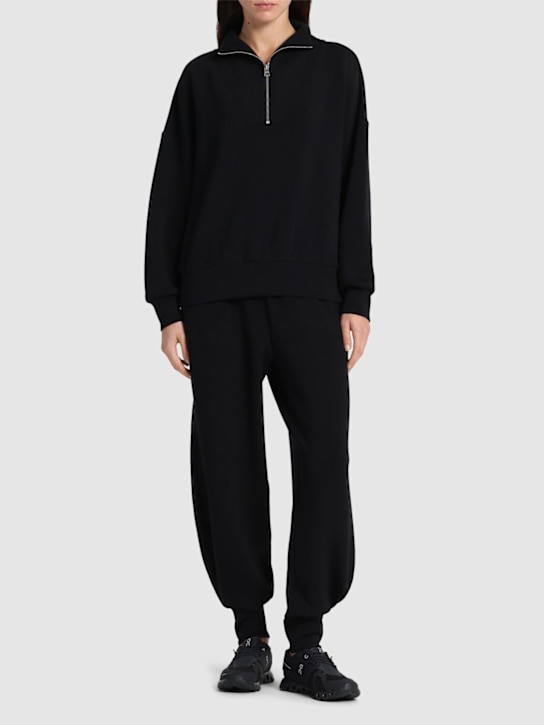 Varley: Hawley sweatshirt - Black - women_1 | Luisa Via Roma