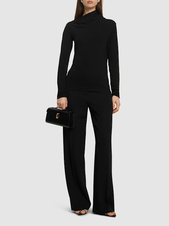 Toteme: Draped jersey top - women_1 | Luisa Via Roma