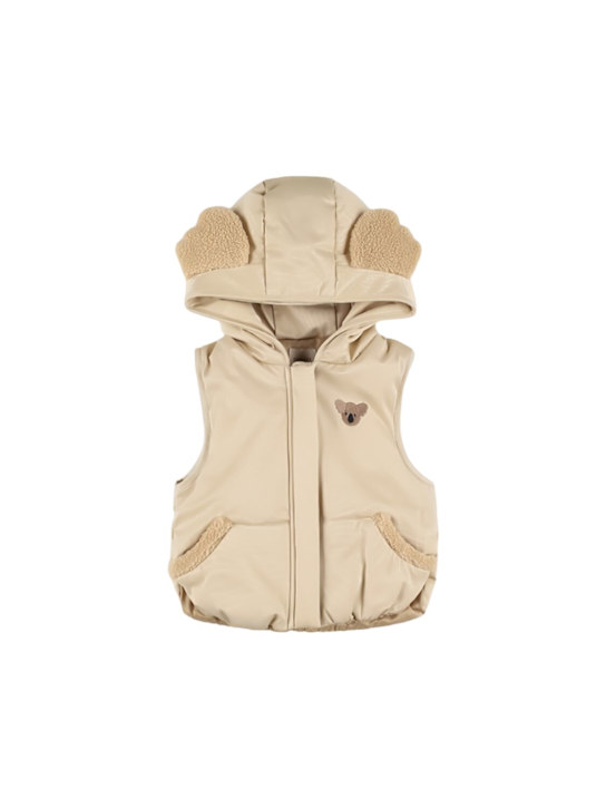 Donsje: Smanicato imbottito in nylon con cappuccio - kids-boys_0 | Luisa Via Roma