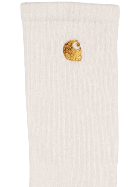 Carhartt WIP: Chase cotton blend socks - men_1 | Luisa Via Roma