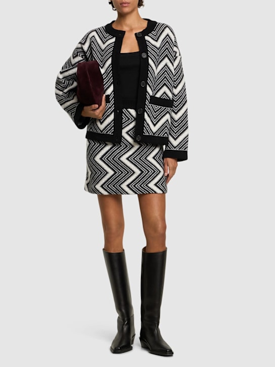 Missoni: Wool knit mini skirt - women_1 | Luisa Via Roma