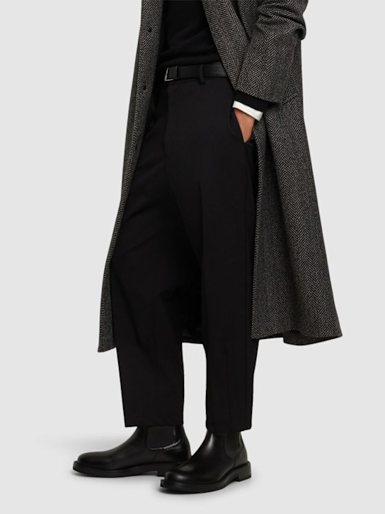 Valentino Garavani: 40mm Rockstud Essential boots - men_1 | Luisa Via Roma