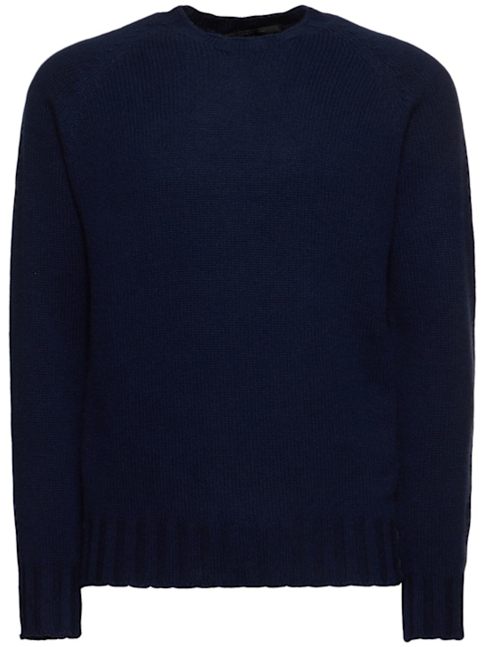 Tagliatore: Nobhil cashmere knit sweater - men_0 | Luisa Via Roma