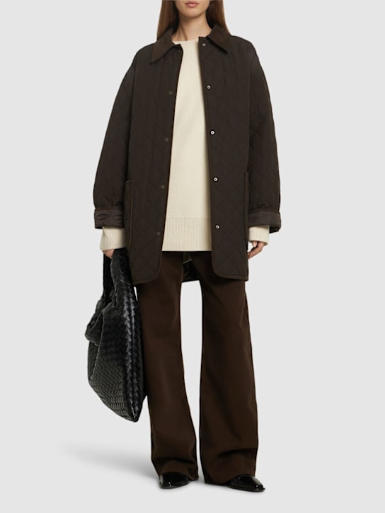 Toteme: Quilted barn jacket - women_1 | Luisa Via Roma