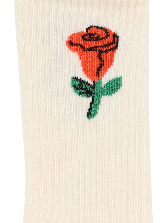 Mini Rodini: Pack of 3 cotton socks - Multicolor - kids-boys_1 | Luisa Via Roma