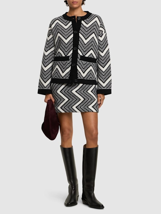 Missoni: Wool collarless jacket - women_1 | Luisa Via Roma