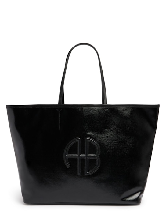 ANINE BING: Emma canvas tote bag - women_0 | Luisa Via Roma