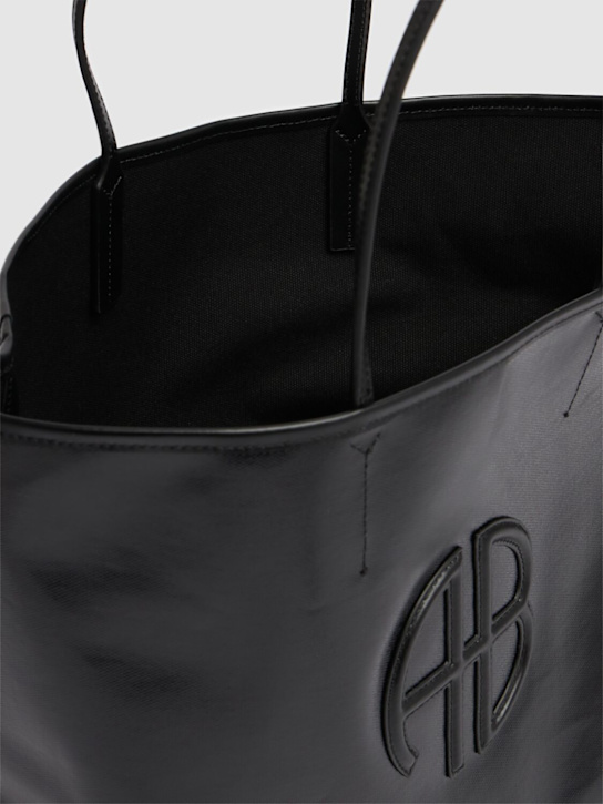 ANINE BING: Emma canvas tote bag - women_5 | Luisa Via Roma