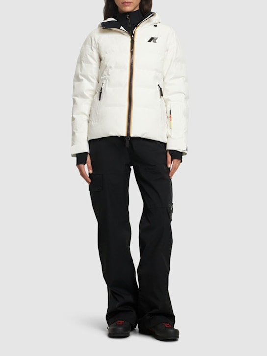 K-Way: Tueda hooded down jacket - women_1 | Luisa Via Roma