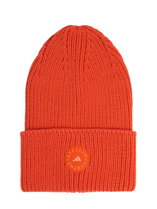 adidas By Stella McCartney: Ribbed beanie - women_0 | Luisa Via Roma