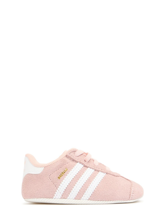 adidas Originals: Gazelle Crib ベビーシューズ - kids-girls_0 | Luisa Via Roma