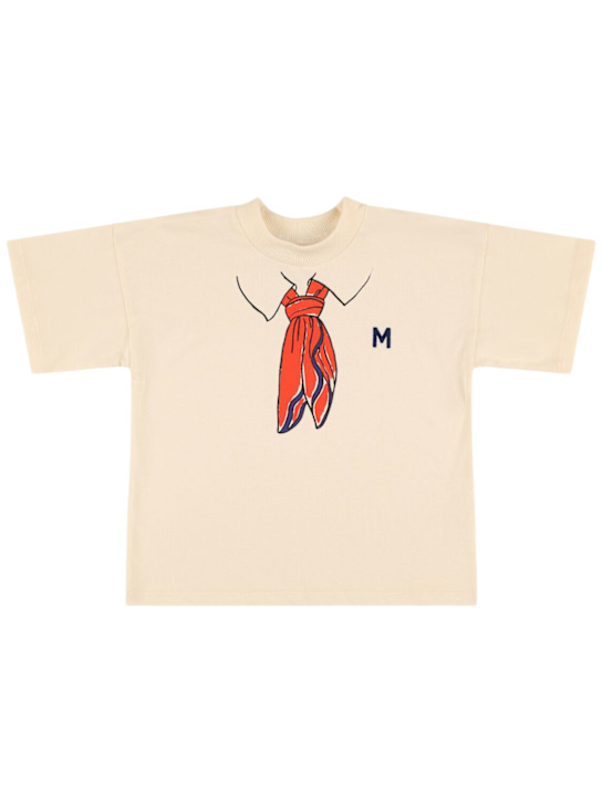 Mini Rodini: Printed organic cotton jersey t-shirt - White - kids-boys_0 | Luisa Via Roma