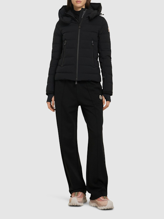 Moncler Grenoble: Lamoura nylon blend down jacket - women_1 | Luisa Via Roma