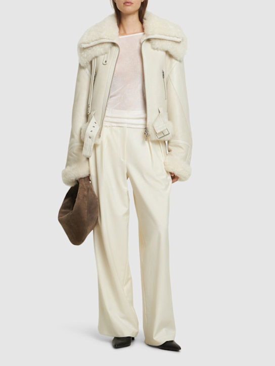 Moose Knuckles: Luar MTD biker jacket - women_1 | Luisa Via Roma