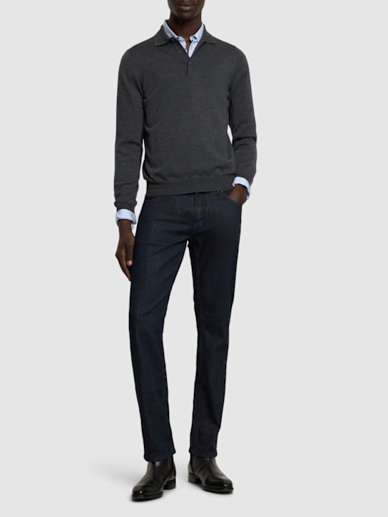 Tagliatore: Polo in maglia di lana - men_1 | Luisa Via Roma