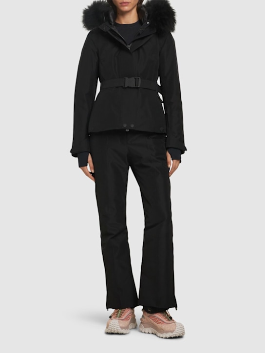 Moncler Grenoble: Laplance tech down ski jacket - women_1 | Luisa Via Roma