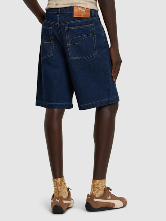 PUMA: A$AP Rocky denim shorts - men_2 | Luisa Via Roma
