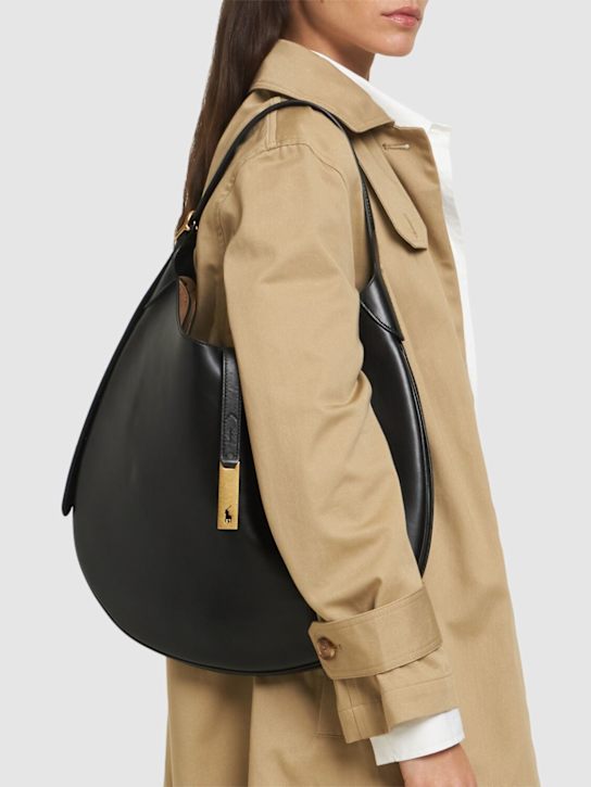 Polo Ralph Lauren: Borsa a spalla media Id in pelle - women_1 | Luisa Via Roma