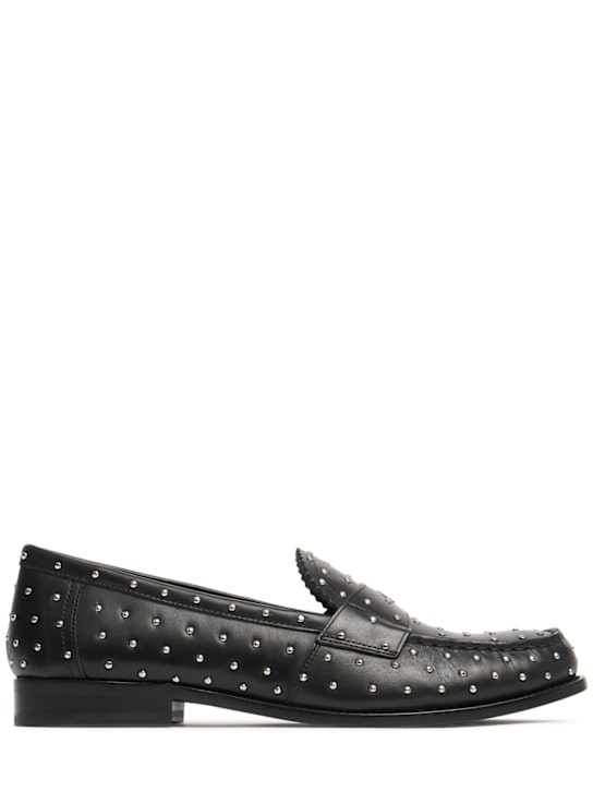 15mm Classic stud leather loafers - Thumbnail 1